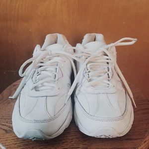 FILA all white sneakers